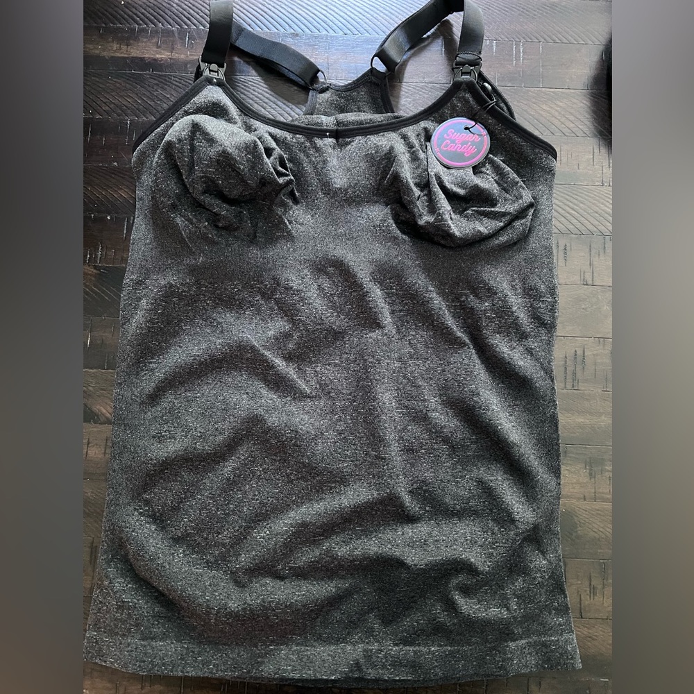 NWT M sugar candy racerback nursing tank